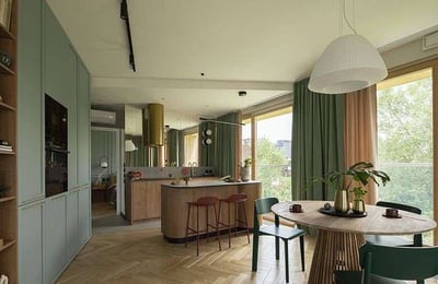 Rental of a stylish 2-room apartment, 53 m², Wola district, Warsaw, Poland